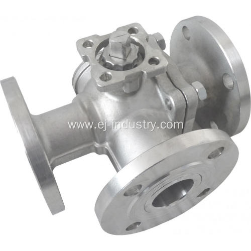 Three Way Ball Valve for Industrial